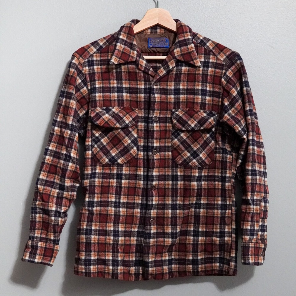 Vintage Wool Plaid Shirt